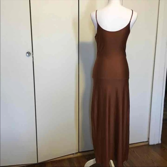 ❌SOLD❌Like new Faith Couture brown dress M - Picture 3 of 4
